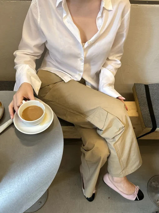 Store Djerf Avenue Sporty Pants Sand