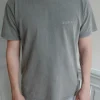 Best Djerf Avenue Straight Fit T-shirt Washed Grey