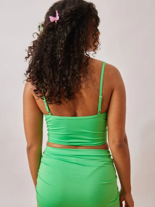 Outlet Djerf Avenue Tankini Top Lime
