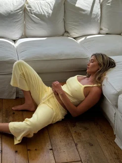 Hot Djerf Avenue Terry Ankle Pants Baby Sun
