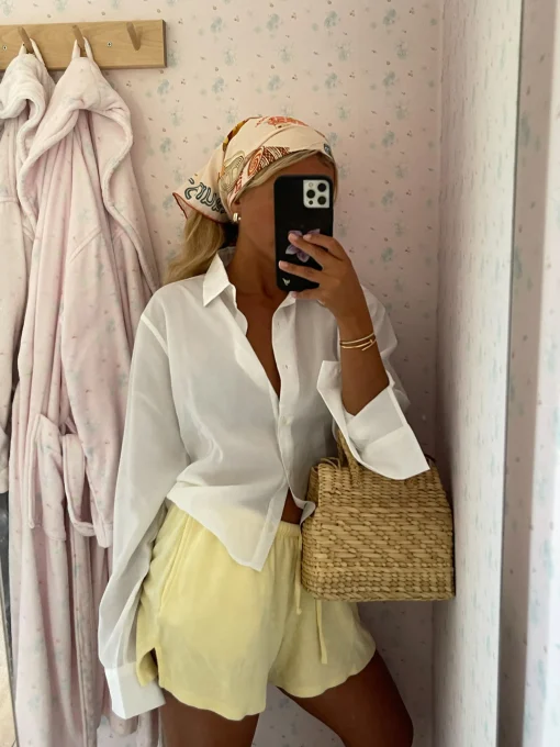 Online Djerf Avenue Terry Shorts Baby Sun