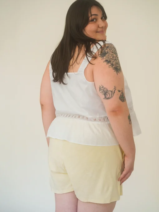 Online Djerf Avenue Terry Shorts Baby Sun