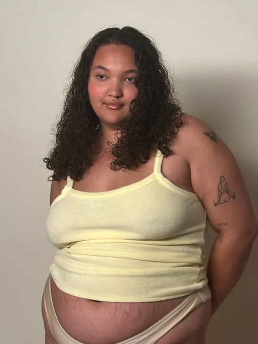 Clearance Djerf Avenue Terry Tank Top Baby Sun