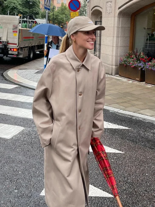Clearance Djerf Avenue Trench Coat Sand