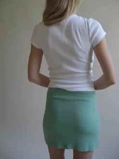 Shop Djerf Avenue Tube Skirt Mint