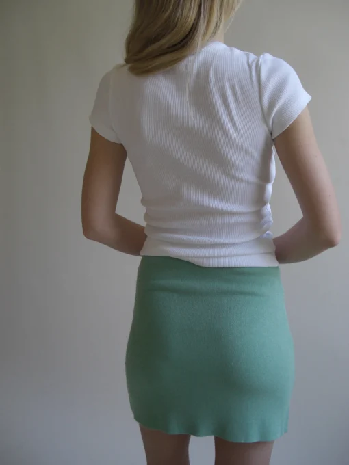 Shop Djerf Avenue Tube Skirt Mint