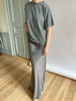 Fashion Djerf Avenue Washed T-shirt Grey Washed grey